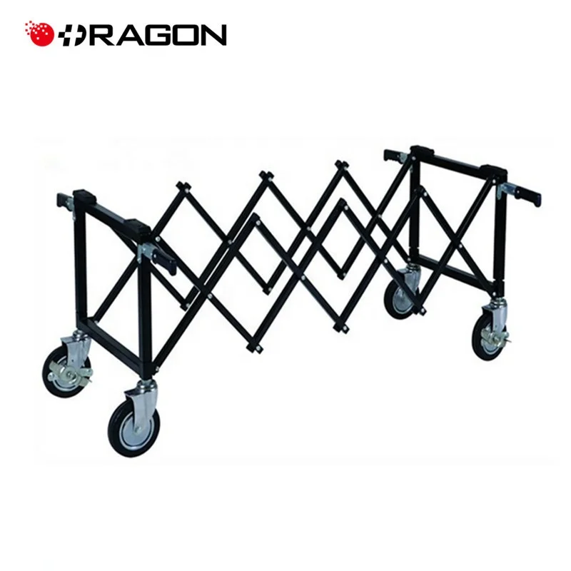 Foldable and Durable Casket Church Truck Metal Coffin Trolley for sale