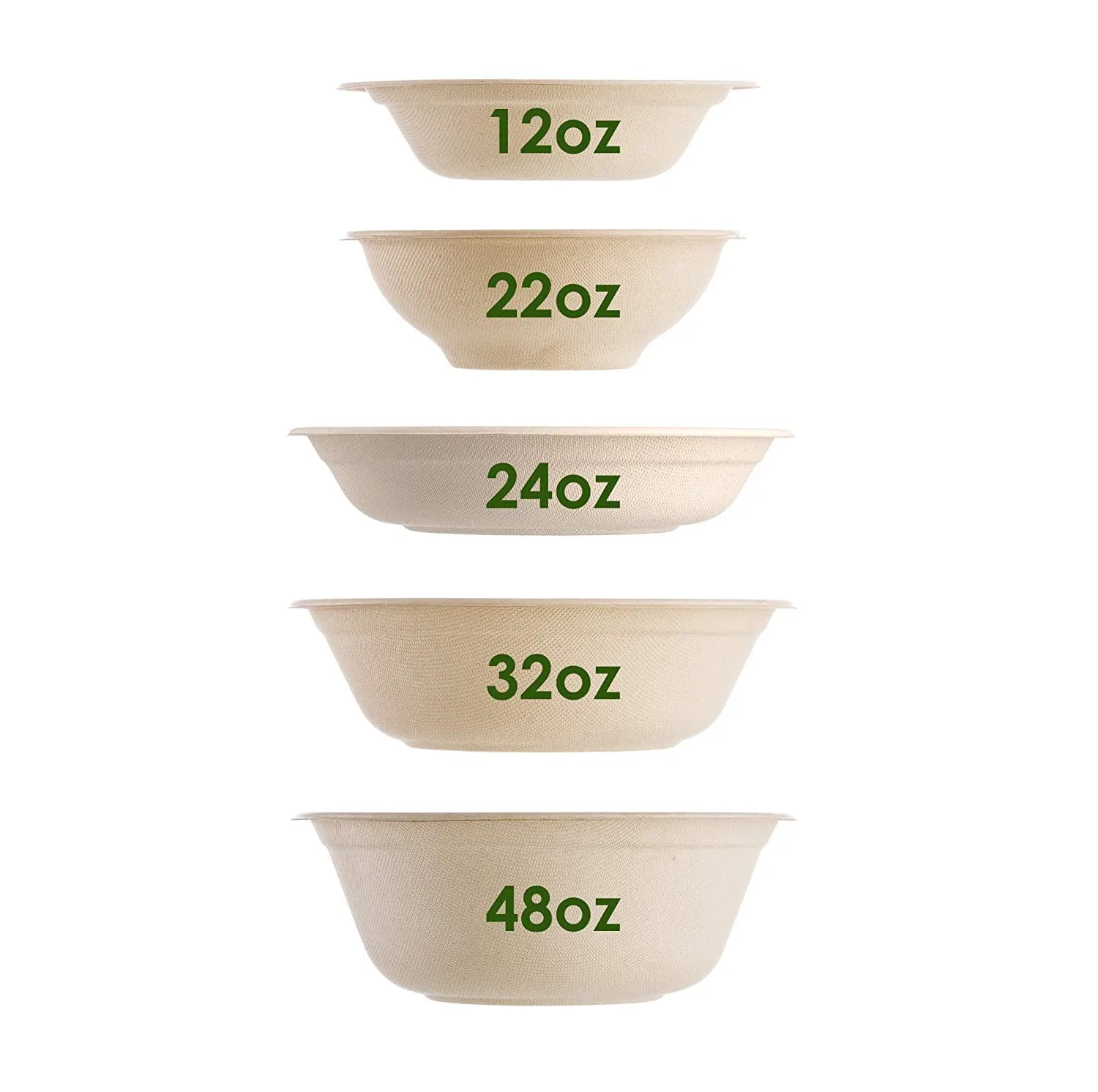 16 унций экологически чистые волокна одноразовые Compostable Bagasse сахарного тростника