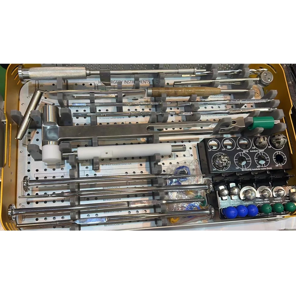 Surgical Veterinary Instrument small animal total hip replacement instrument set