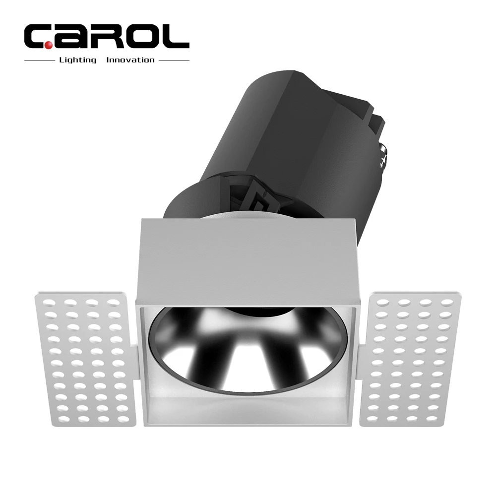 High Quality Dimmable COB LED Recessed Ceiling Light Downlight Spotlight Square Round Anti Glare LED Down Light