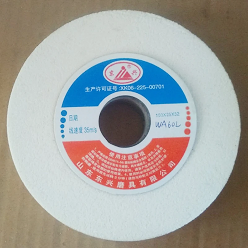 high performance durable white corundum ceramic grinding wheel
