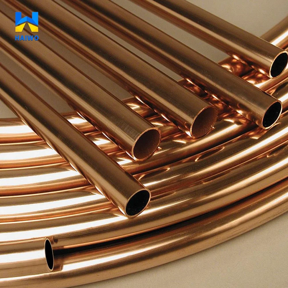 3/8 1/4 Seamless Copper Pipe Price Per Meter C10100 C10200 C12000 Series for HVAC Use including Bending Cutting Welding Services