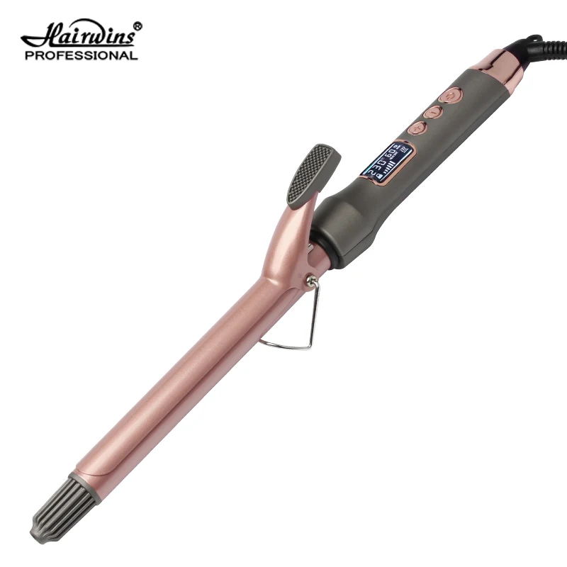Wand Quality Ceramic Mini Perm Easy Electric Hair Curl Curler 2021 Custom LCD Curlers Rollers Portable Iron