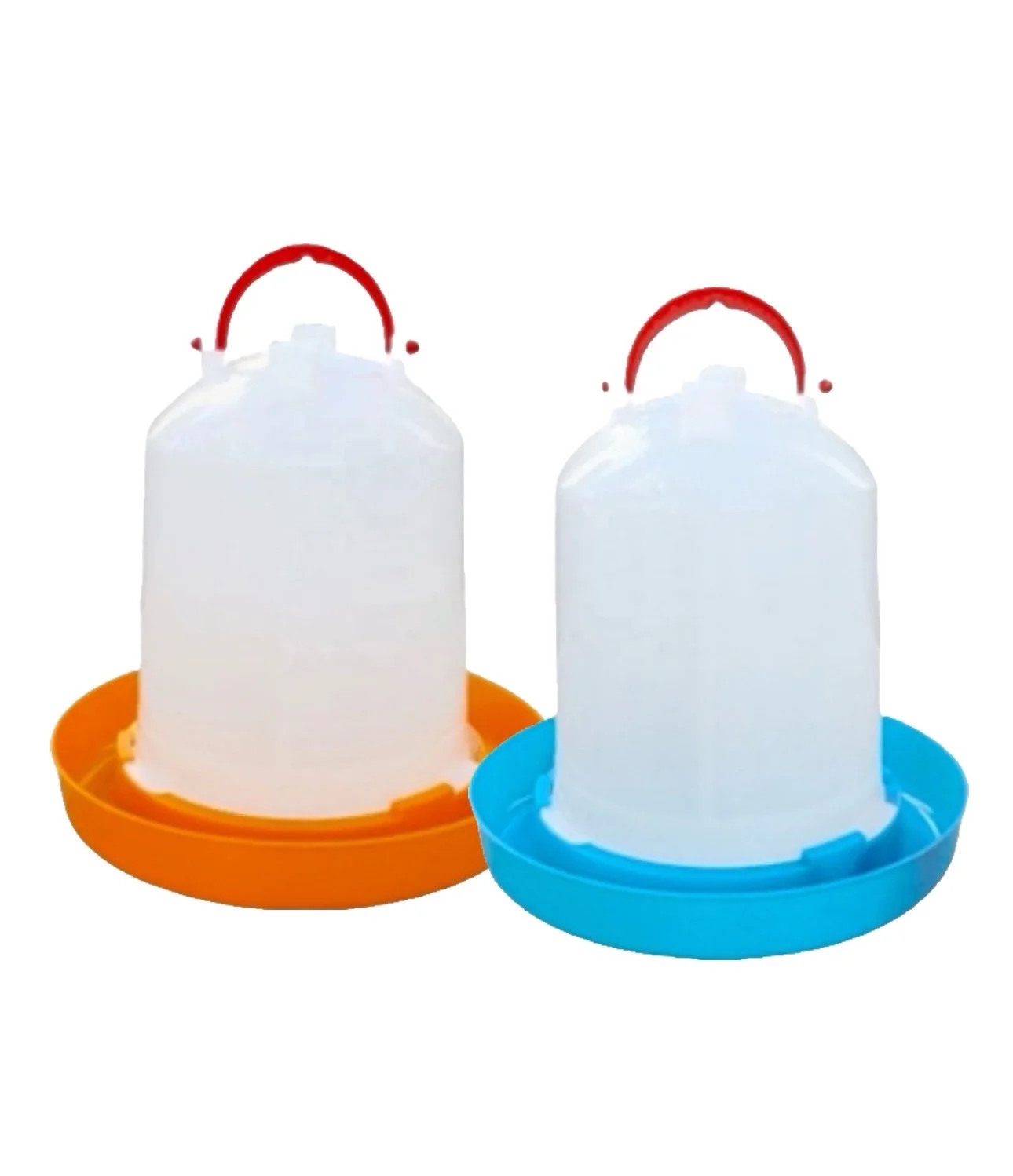 New Arrivals Large Capacity Portable Plastic Chicken Automatic Poultry Waterer Bucket For Chickens Ducks Geese Retail Farms