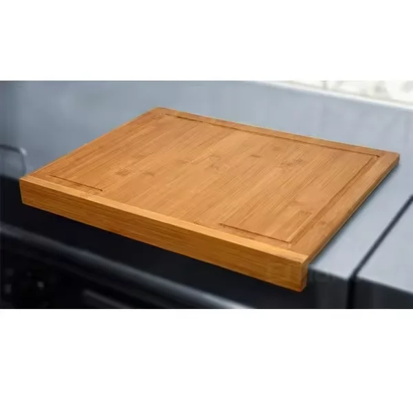 Очень большая Органическая прямоугольная бамбуковая разделочная доска moso для кухни