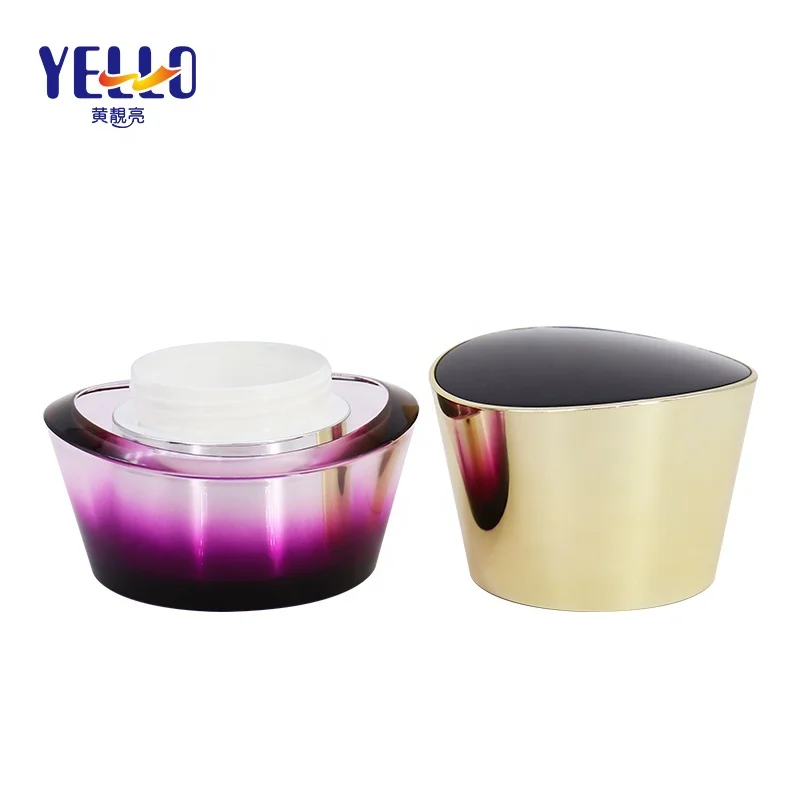 Manufacturing Luxury Special Design Hot Sale 50g Cosmetic Acrylic Cream Jar