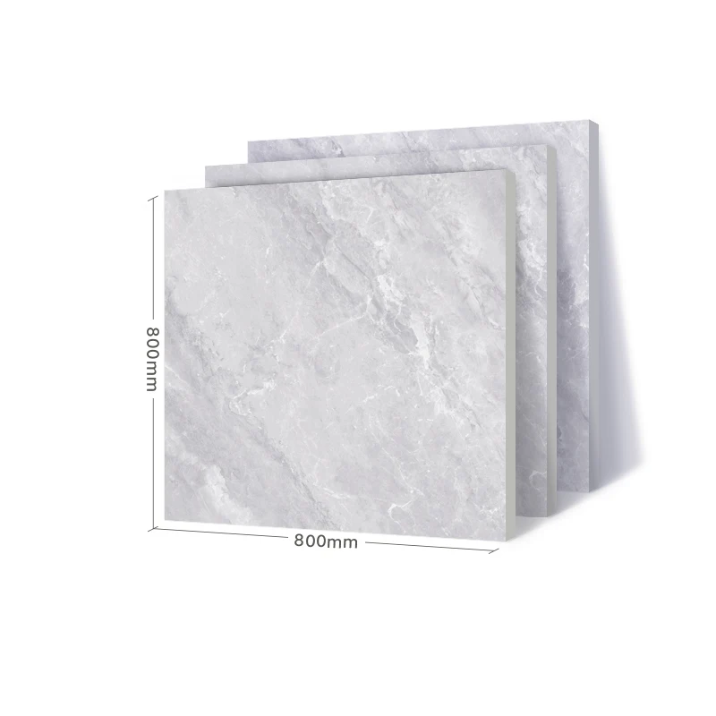 Marble Full Body Floor Porcelain Rustic Ceramic Tile Polished Indoor Exterior Walls 80x80cm Modern Karl Grey Tiles