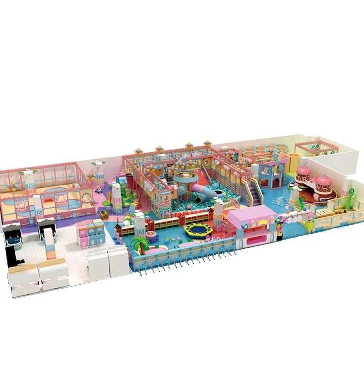 Kids plastic Indoor Playground children soft play toys indoor playground equipment for sale