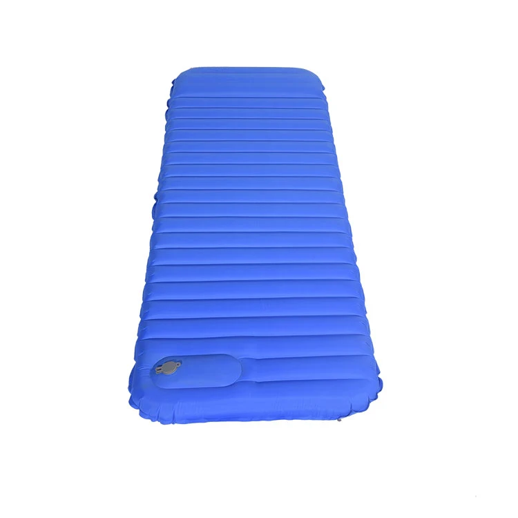 Wholesale Single Home Furniture Bedroom Blue Air Modern CE Certificate Inflatable Air Mattress PVC Inflatable Mattress TPU