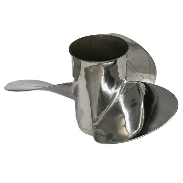MAR-GYT3B-02-12 Stainless Steel Marine Outboard Boat Propeller For Yamaha Engine 20-30HP