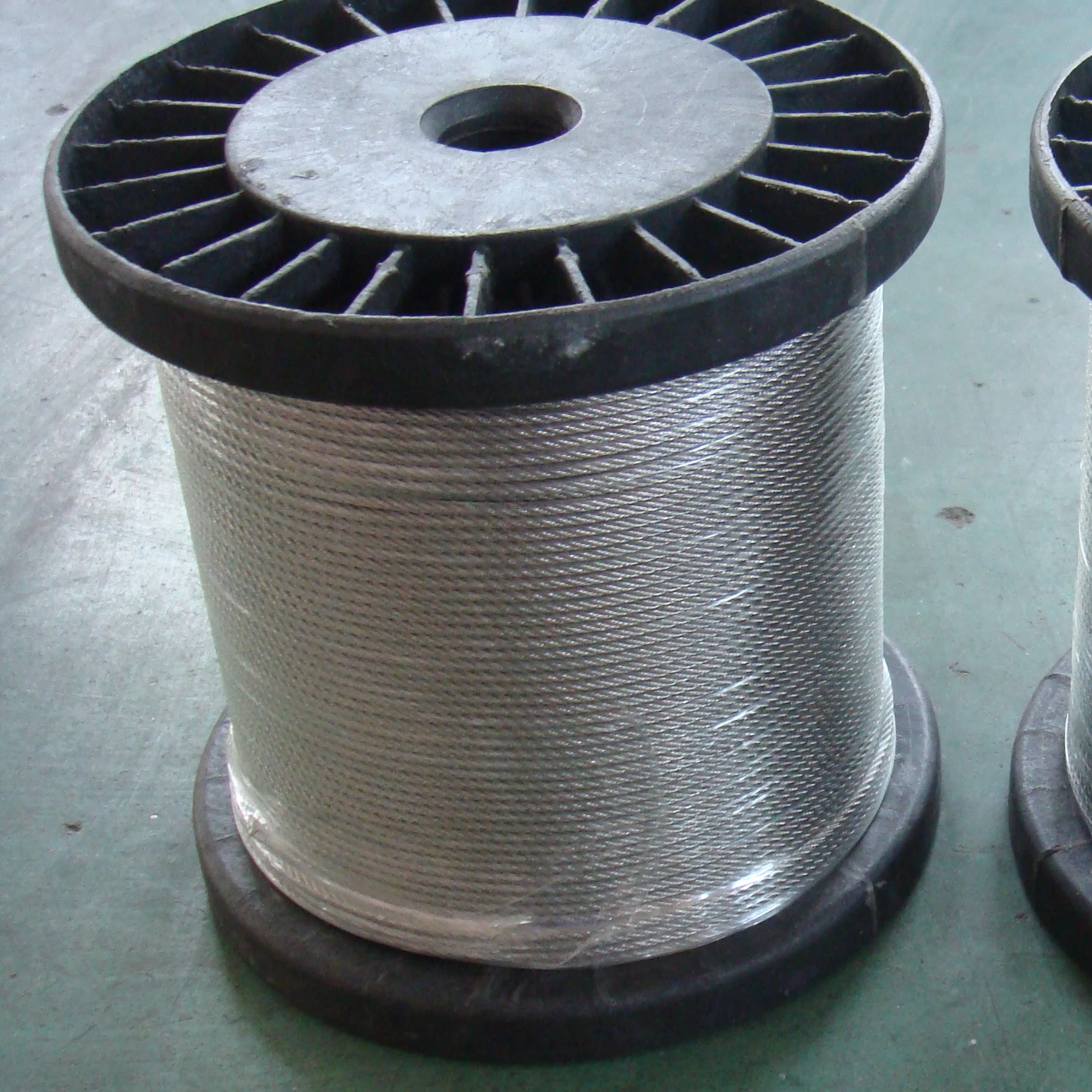 ASTM 304 SS 7x7 2mm Stainless Steel Wire Rope