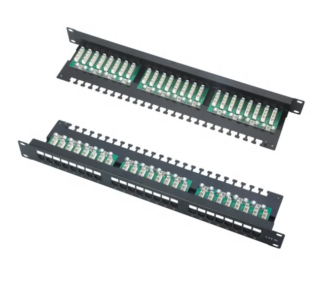 Патч-панель UTP 24 порта CAT5E CAT6 12 портов патч-панель