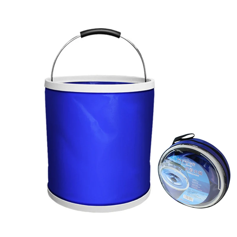 20L Multi-purpose fishing car wash camping outdoor collapsible bucket portable folding bucket