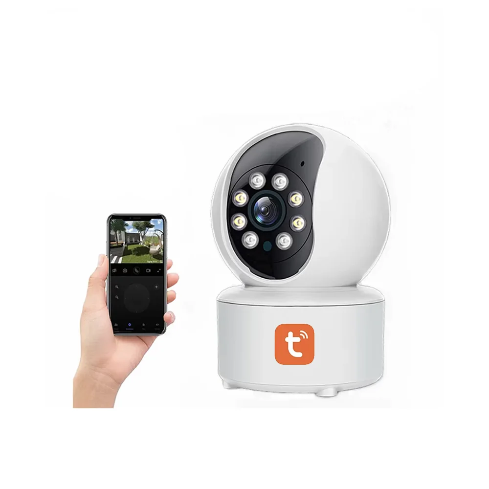 Tuya MINI wifi PT camera Smart Life Wireless Pet Nanny Baby Security Wide Angle Humanoid Detection alarm indoor Wifi Cctv Camera