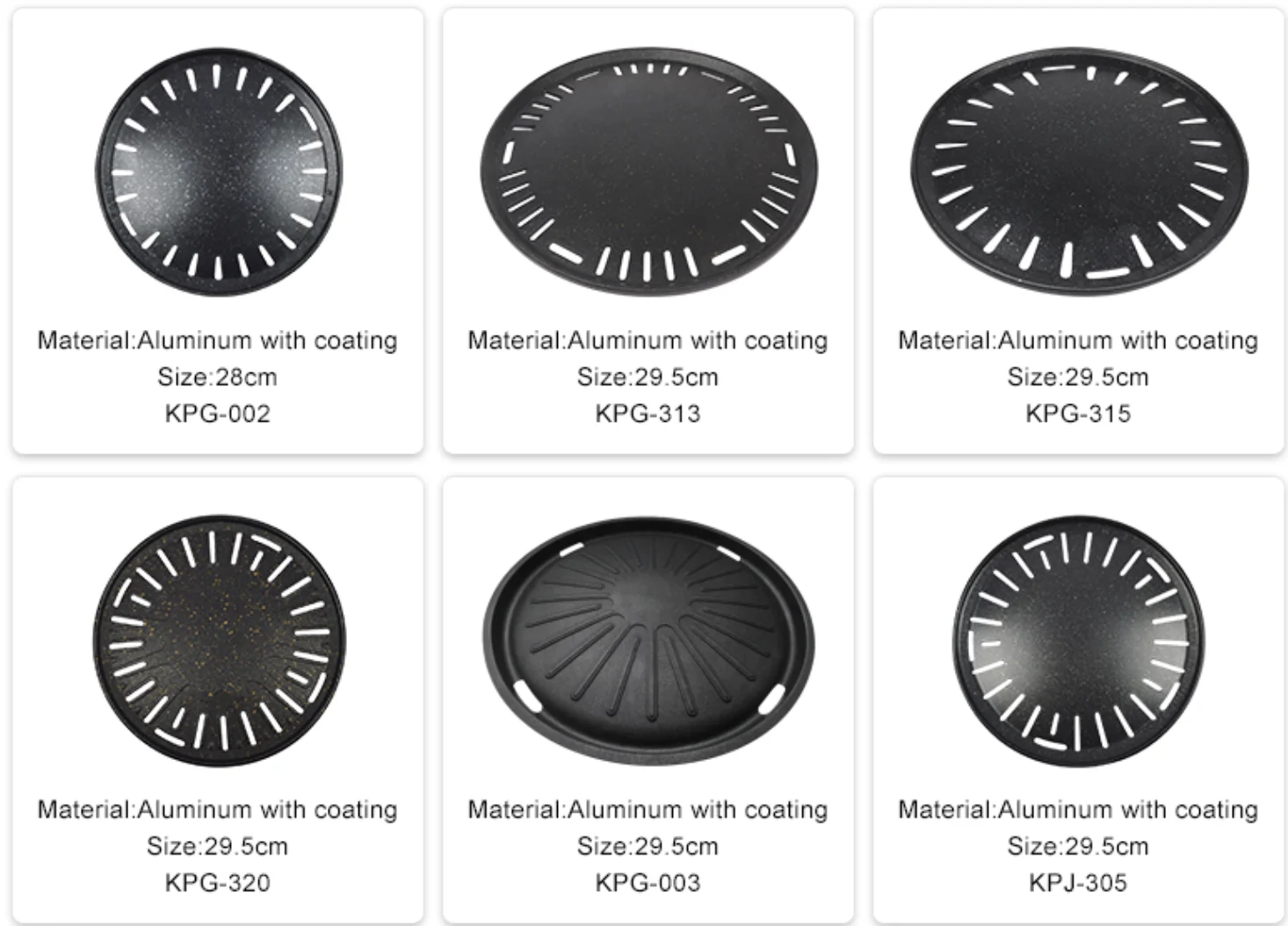 
New Arrival Cast Iron Korean Bbq Plate Pan 