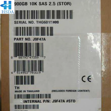  J9F47A HXE MSA 900GB 12G SAS 10K с волокнно-Оптической вилкой (2.5in) зарядное устройство двумя портами предприятие жесткого диска