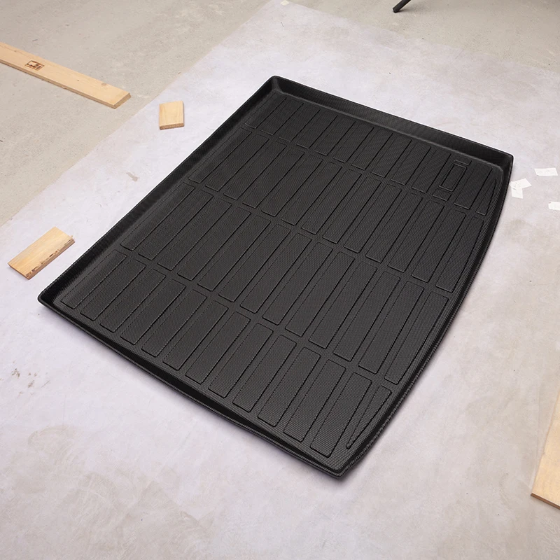 Car Interior Accessories 3D TPE Car Floor Mats All Weather 5D Trunk Mats Carpets for Prado 120 Cargo Liner Foot Mat