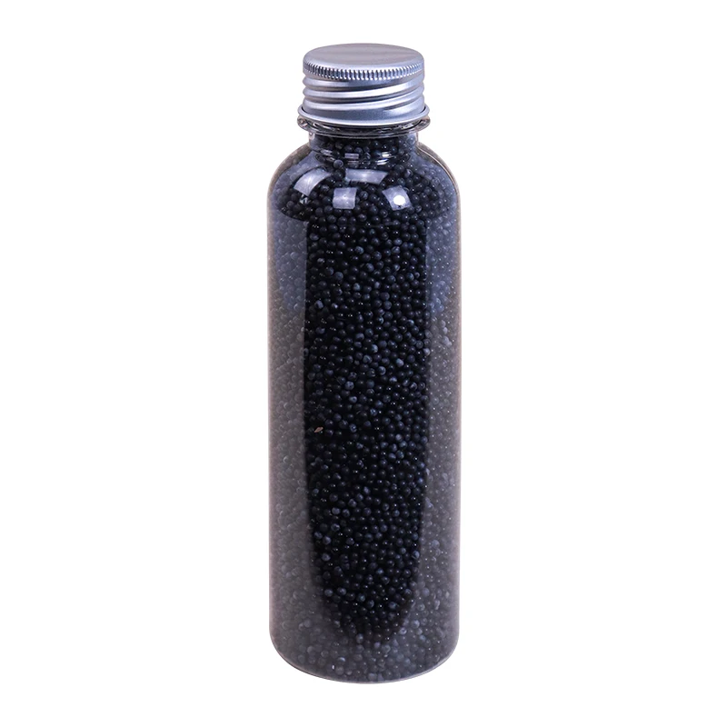 Hard Black matte gel ball 60N Hydrogel Crystal Water Beads Gel Balls For Refill Ammo Gel Ball Blaster