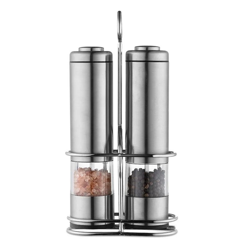 
Electric stainless steel salt spice pepper multifunctional mill 