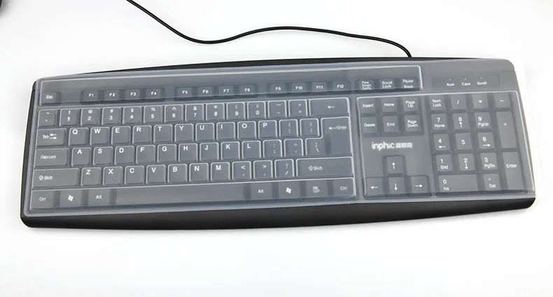 Universal Dustproof Computer Keyboard Protective Film Desktop Keyboard Film 34g