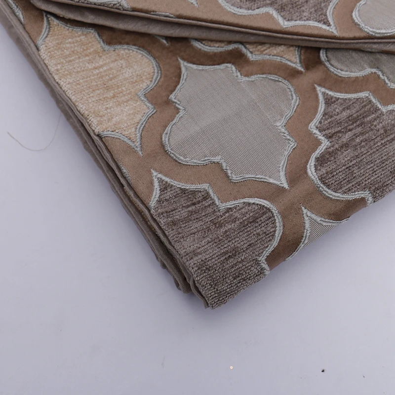 
Light luxurious 32*200 CM soft polyester high precision jacquard table runner for home hotel banquet decoration 