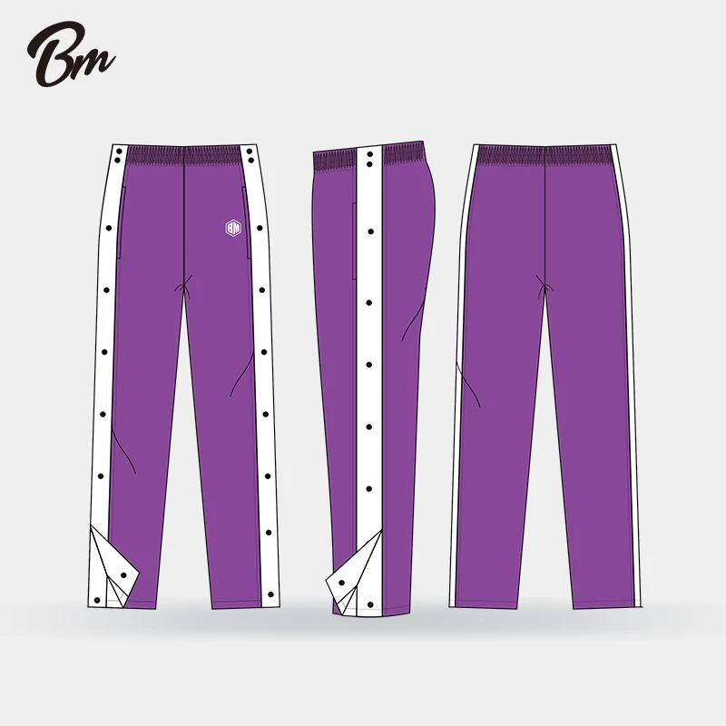 Basketman  Minimum order quantity wholesale high quality custom athletes professional winter training buckle pants adult