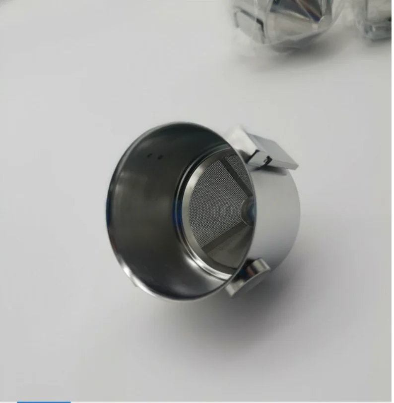 Portable collapsible hand-washed  304 Little Angel filter cup Double filter screen hanging ear drip filter free paper