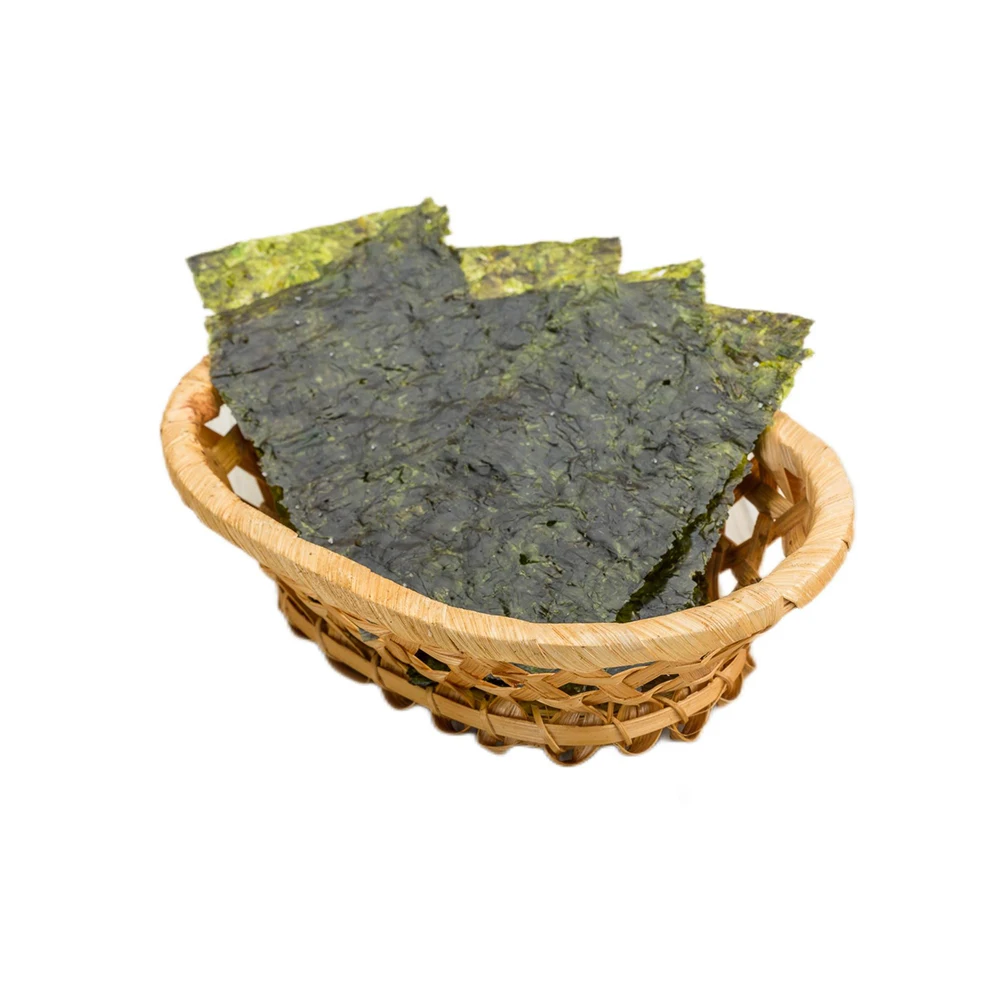 New Pattern Grade A/B/C Full Size Dried Seaweed Nori Sushi Laver Variety Crispy Taste Roasted and Seasoned Wholesale