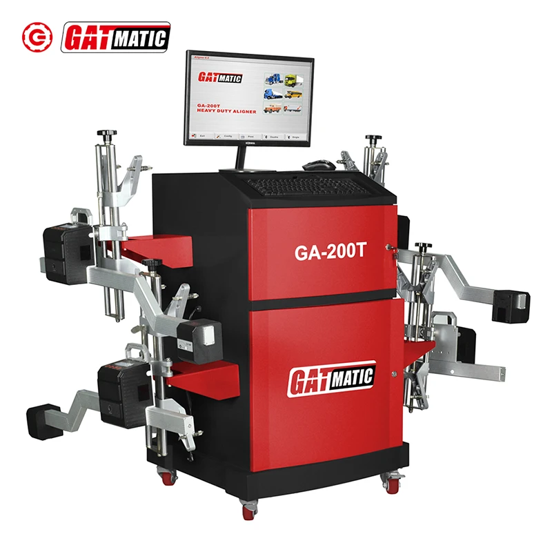 Heavy Truck Garage Equipment CCD Wheel Alignment Machine Calibration Tool Workshop Equipment For Sale