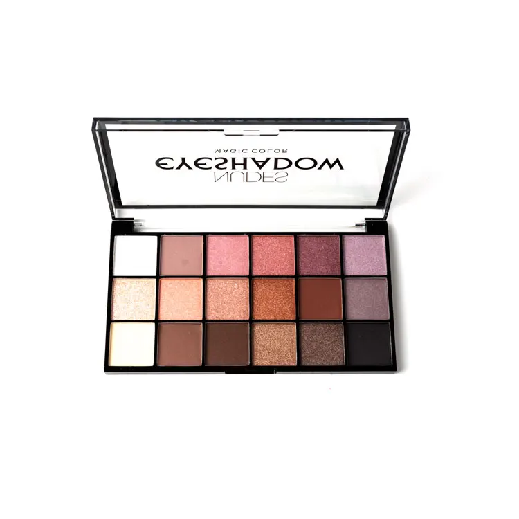 Лучший пигментный косметический макияж, печать логотипа, 18 цветов, высокое качество, матовые и блестящие многофункциональные тени для век для макияжа