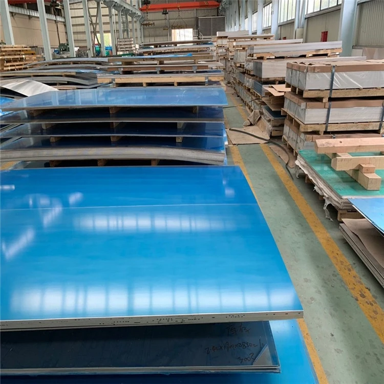Manufacturer Price Pure 1050 1060 1070 Anodized 1 Inch Thick Aluminum Plate Sheet With PVC Film
