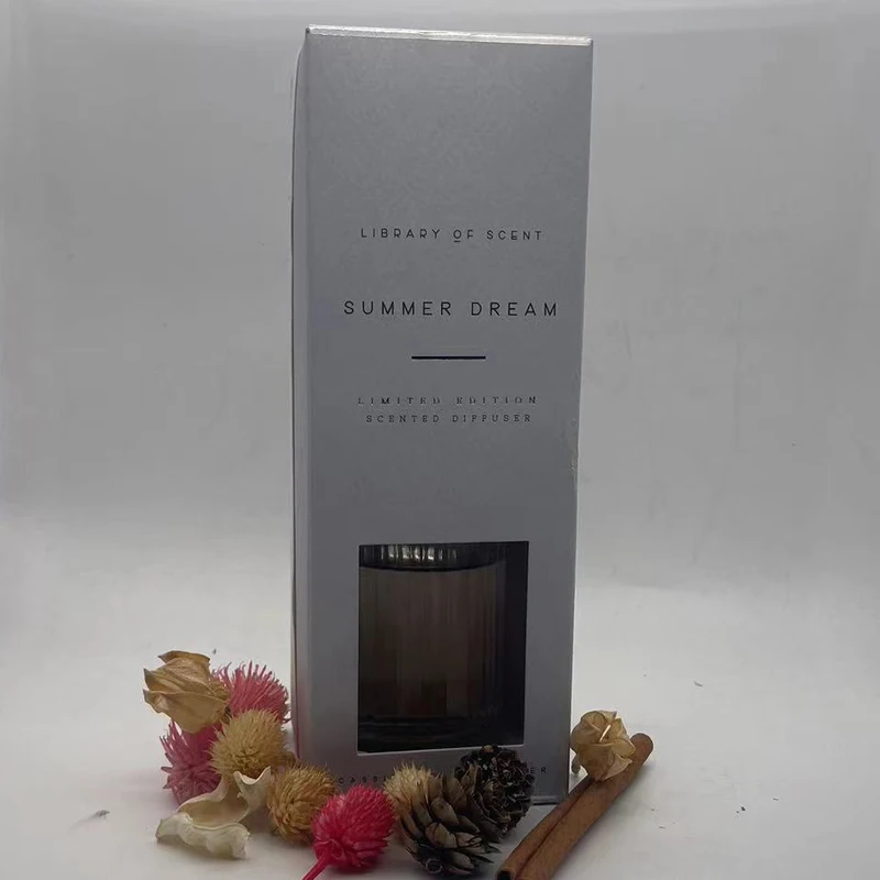 Fragrance Oil strong reed diffuser container flower reed diffuser For Home Perfumes