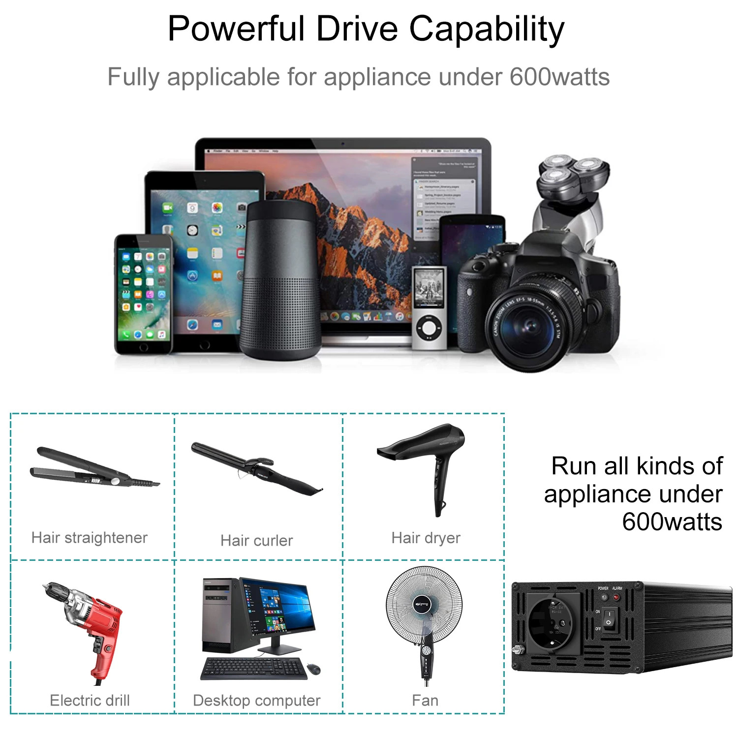 pure sine wave solar power inverter 2000w 12V/24V DC to AC 120V/220V with solar controller with bypass