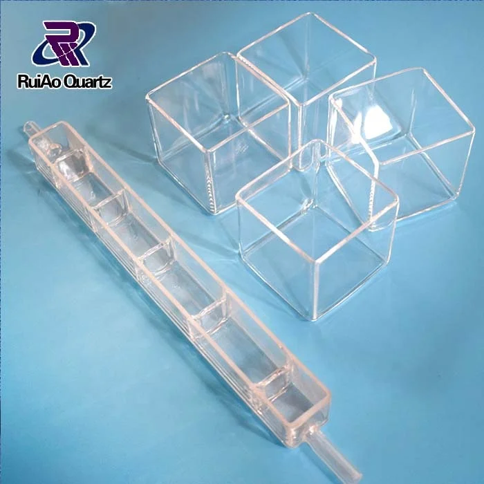 cubic quartz glass cuvette