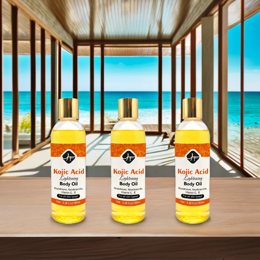 2023 Luxury Private Label Hi-Q(high quality) Lightening Skin Dark Spot Removal  Lightening Face&Body OIL Kojic Acid Oil