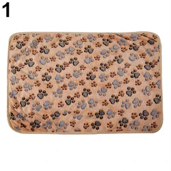 Sedex Soft Cute Custom Printing Paw Pet flannel Fleece Dog Floor Mink Blanket Comfort Dog Cat pet Blanket
