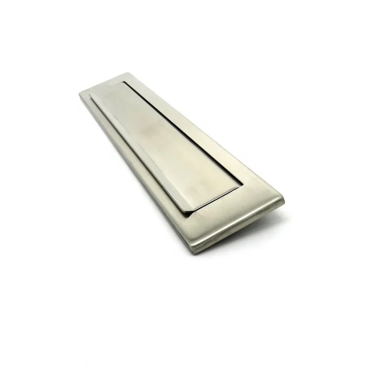 Stainless Steel Brush Satin Postal Box Style Mail Box Door Letter Plate