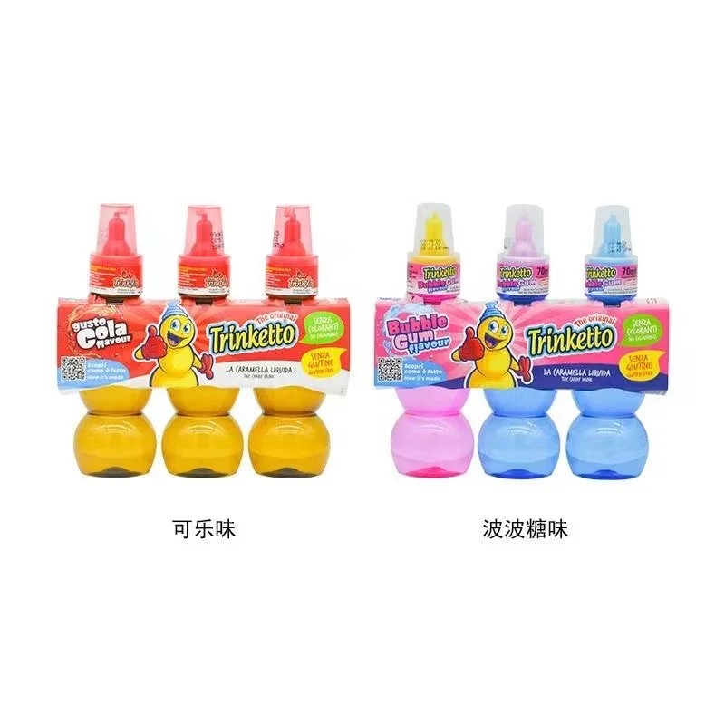 Nipple Calabash Bottle Fruit Flavor Liquid Candy