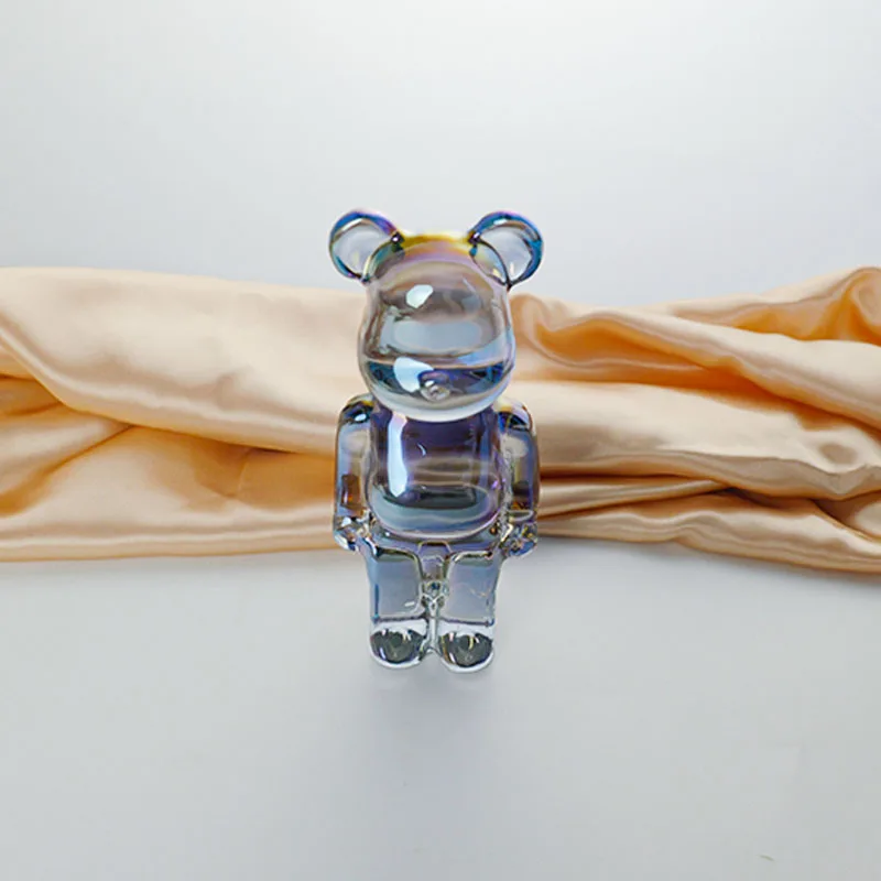 Top Sale Handmade Resin Crafts Crystal violence Bear Sculpture Decoration