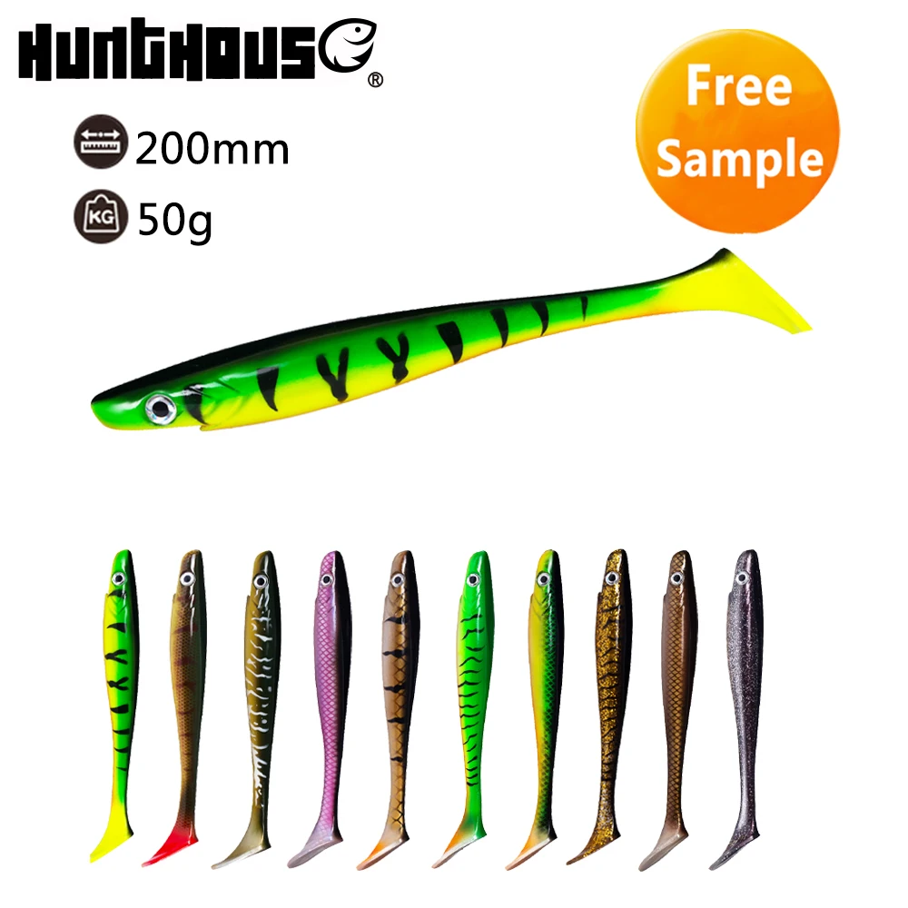 2 шт./упак. 200 мм новая модель высокого качества PVC роспись свинья Шад пластиковые зубные щетки с мягкой приманки для ловли щуки