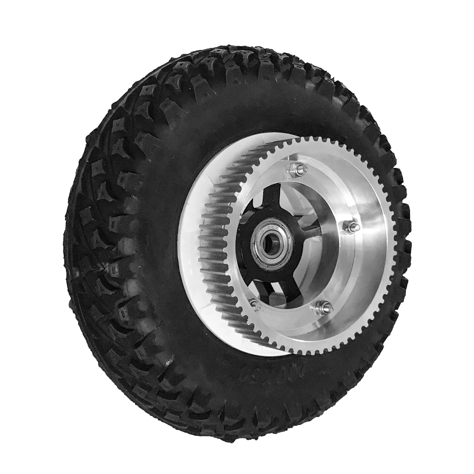 Offroad Wheel 8 Inch With 72T Aluminium Pulley Gear for Knobby Tire 200x50 Mountainboard Replace