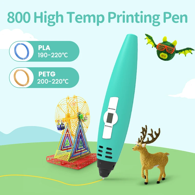 3D Pen Drawing Printing Christmas Gift for children with LCD Screen 3D Pen