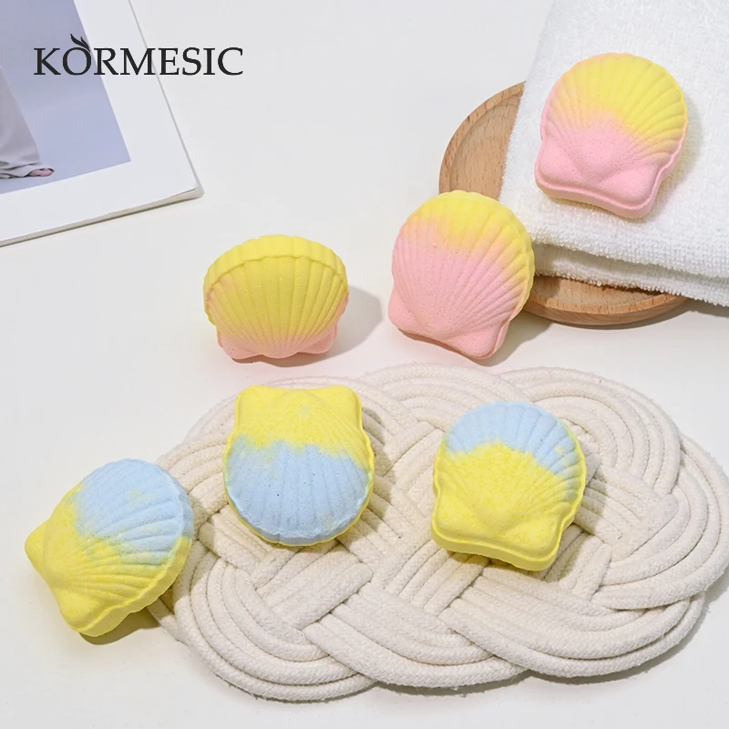 KORMESIC Fizzies сухой кожи ручной работы пузырь душ роскошные принадлежности для ванны увлажняющие спа-100% натуральные ингредиенты оболочки бомбы