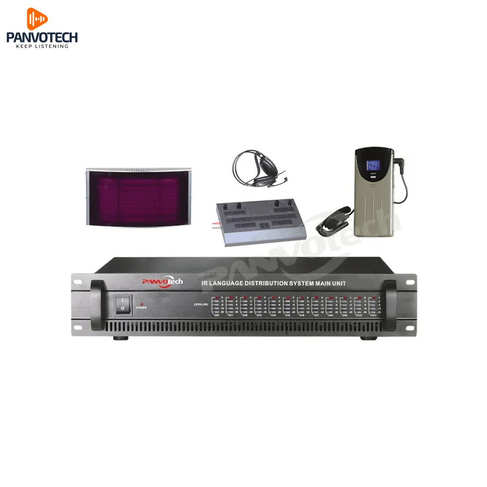 Panvotech Language Audio System Equipment Conference Infrared Simultaneous Interpretation
