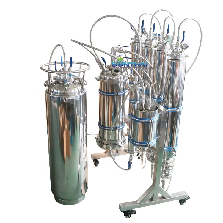 True Dewax Jacketed Rack Mounted 10 lb Closed Loop Extractor System