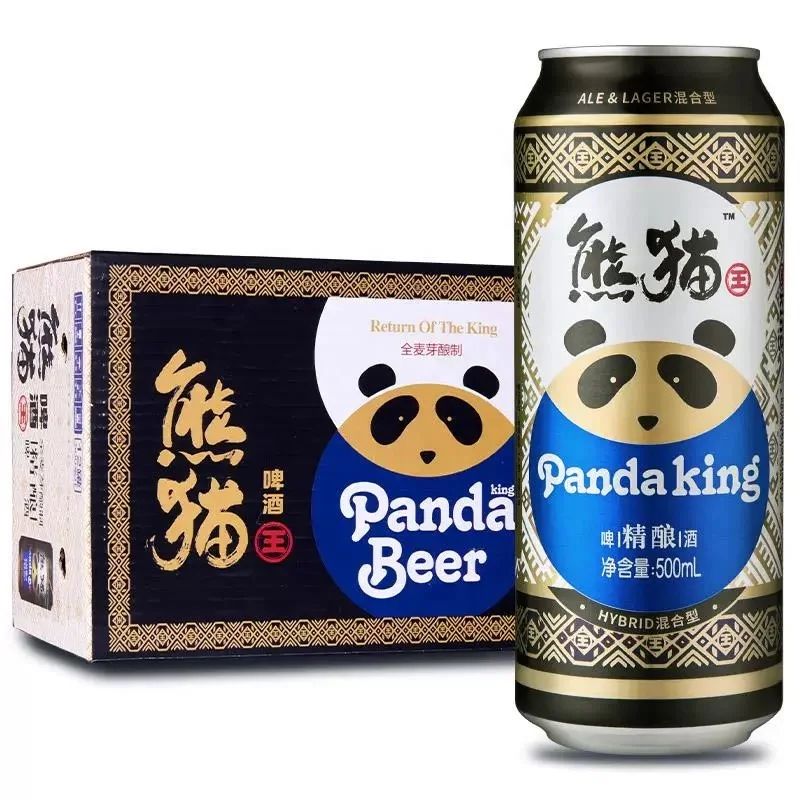 
Panda King Alc4.8% 500ml Can beer craft beer brewery China 