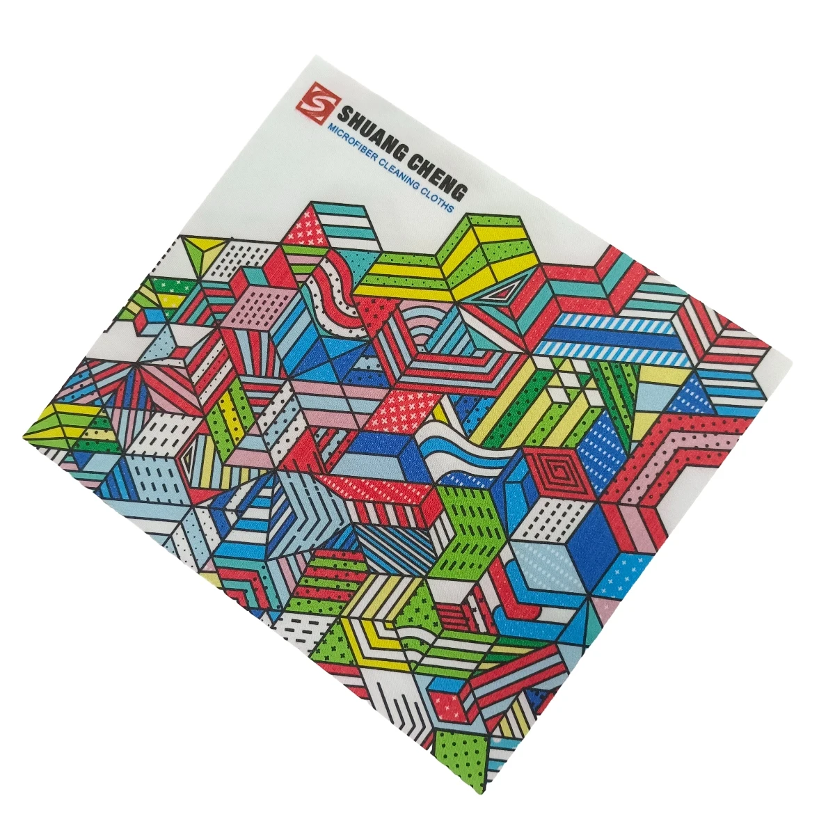 Simple Style Felt Hot Stamping Microfiber Cleaning Fabric Cloth For Glasses