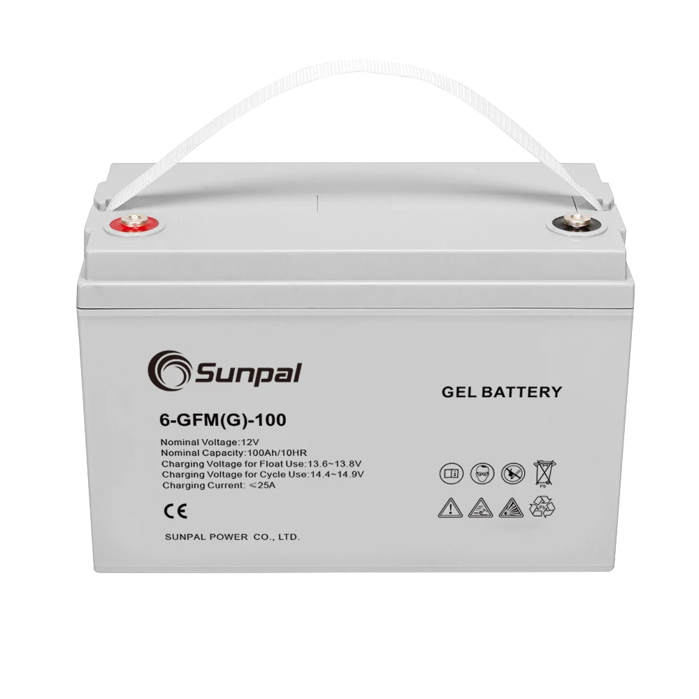 Sunpal Batterie Solaire 12V Gel Ultracell Agm Gel 200 Ah 250Ah Big Vrla Batterie