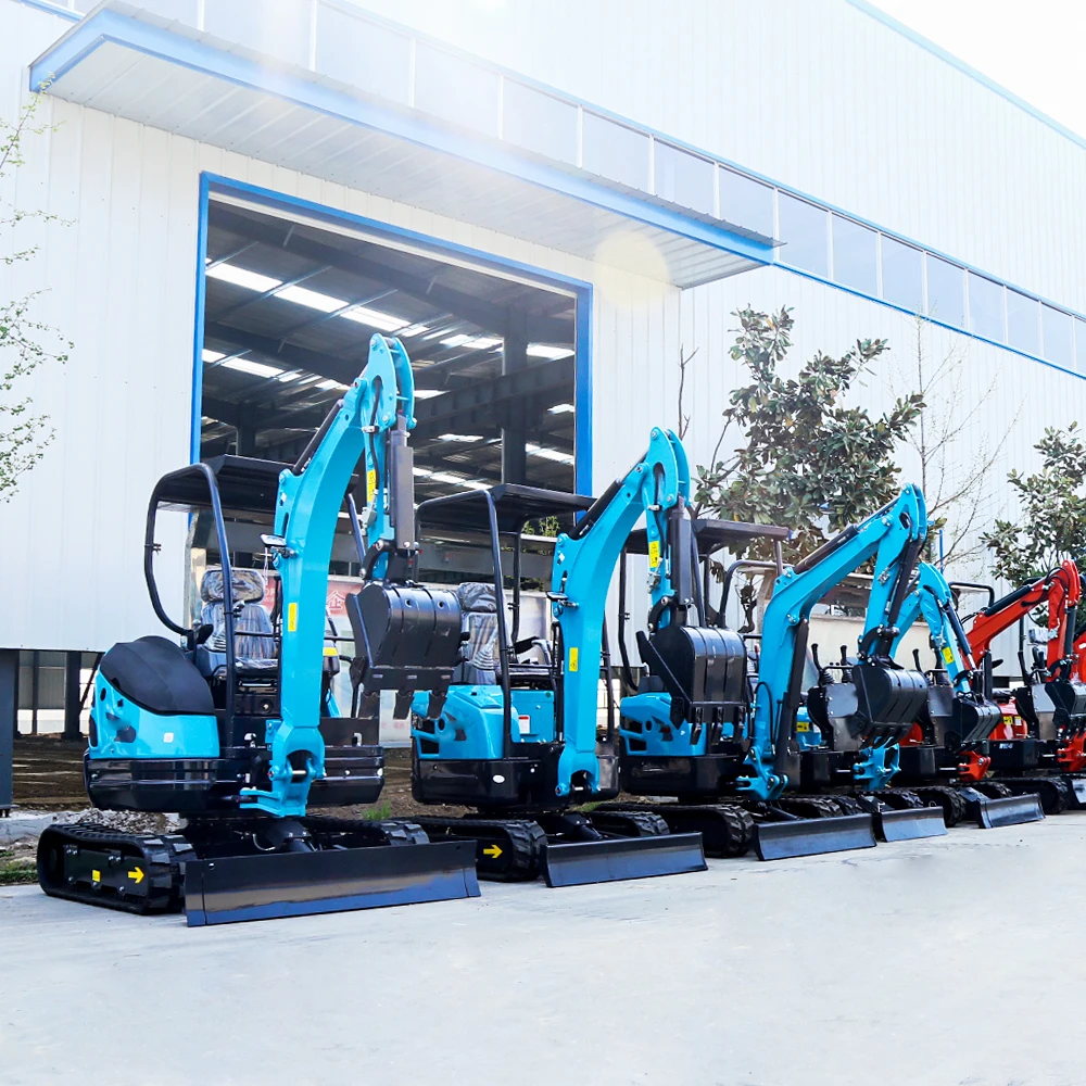 Chinese Cheap Ce/Epa 1 Ton 1.5 Ton 2 Ton Digger Machine Small Bagger 3.5 Ton Mini Excavator