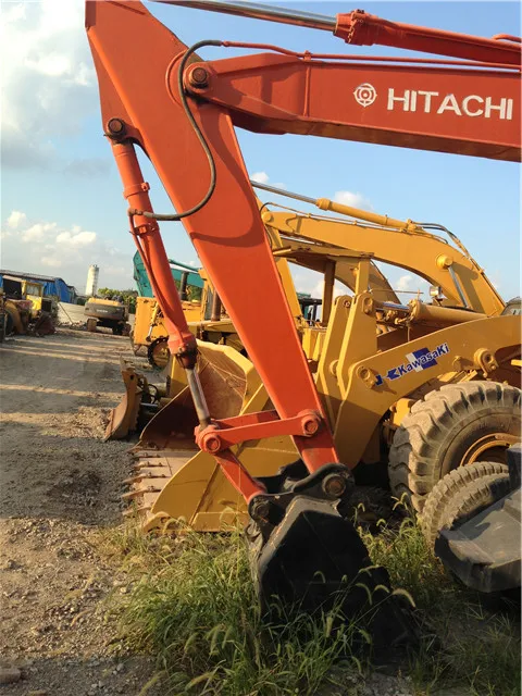 Used Hitachi EX160WD Wheel Excavator for hot sale/ Hitachi brand EX100WD EX200-3